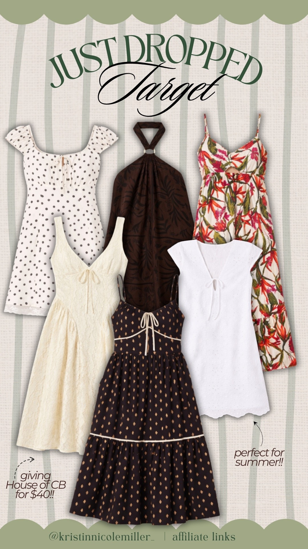 Cutie new dresses from Target. So many cute styles— one for every occasion!

Seasonal spring summer mom favorites dresses midi maxi halter polka dots trending trendy 

#LTKmomlife #LTKootd #LTKSeasonal