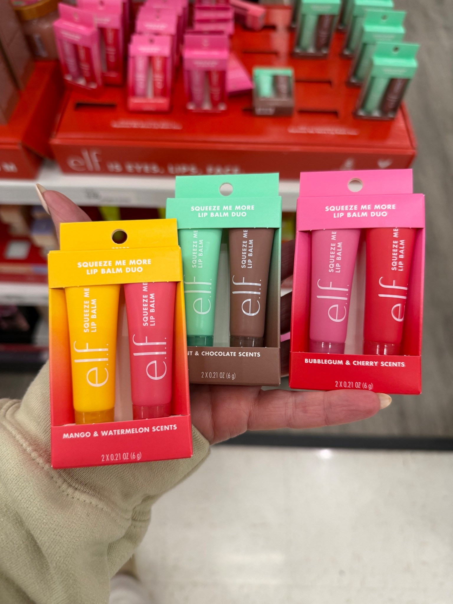 E.L.F lip balm 

Love these duos. Especially the chocolate mint one 

Makes for a perfect gift or stocking stuffer


#LTKHoliday #LTKBeauty #LTKGiftGuide