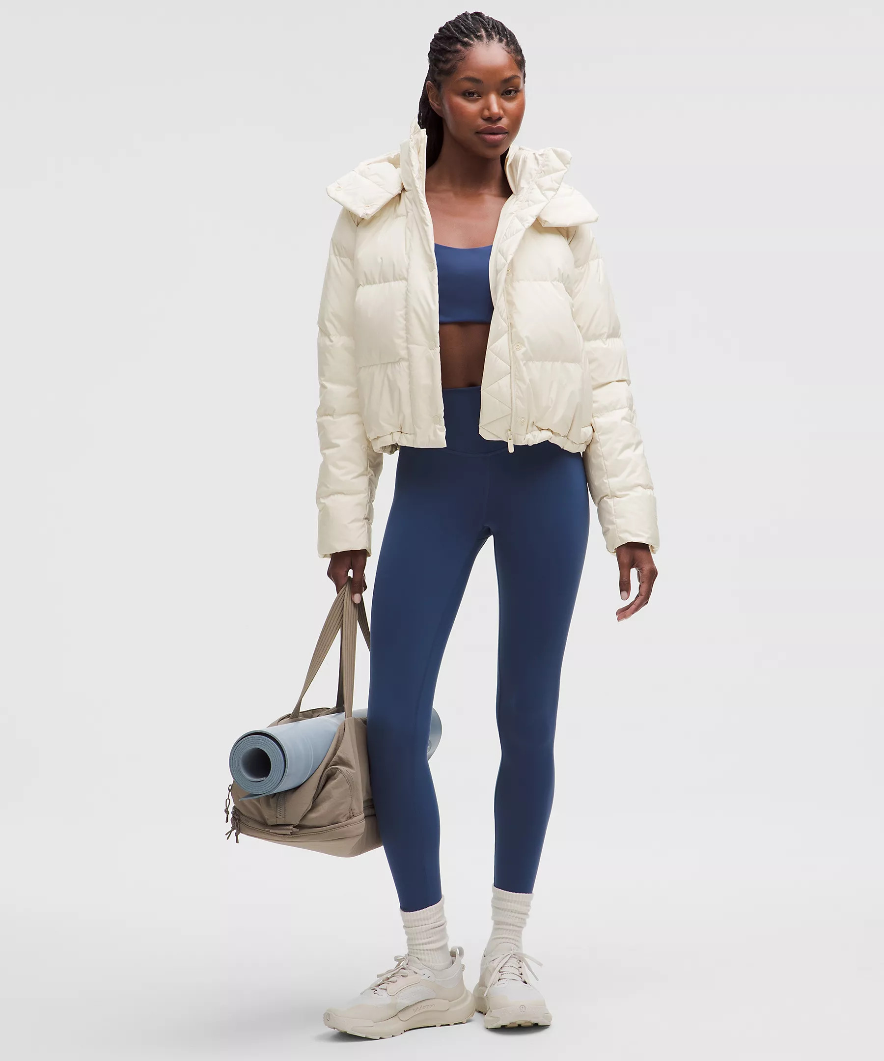 Wunder Puff 600-Down-Fill Cropped JacketCold out there, warm and cozy in here. Bundle up in our W... | Lululemon (US)