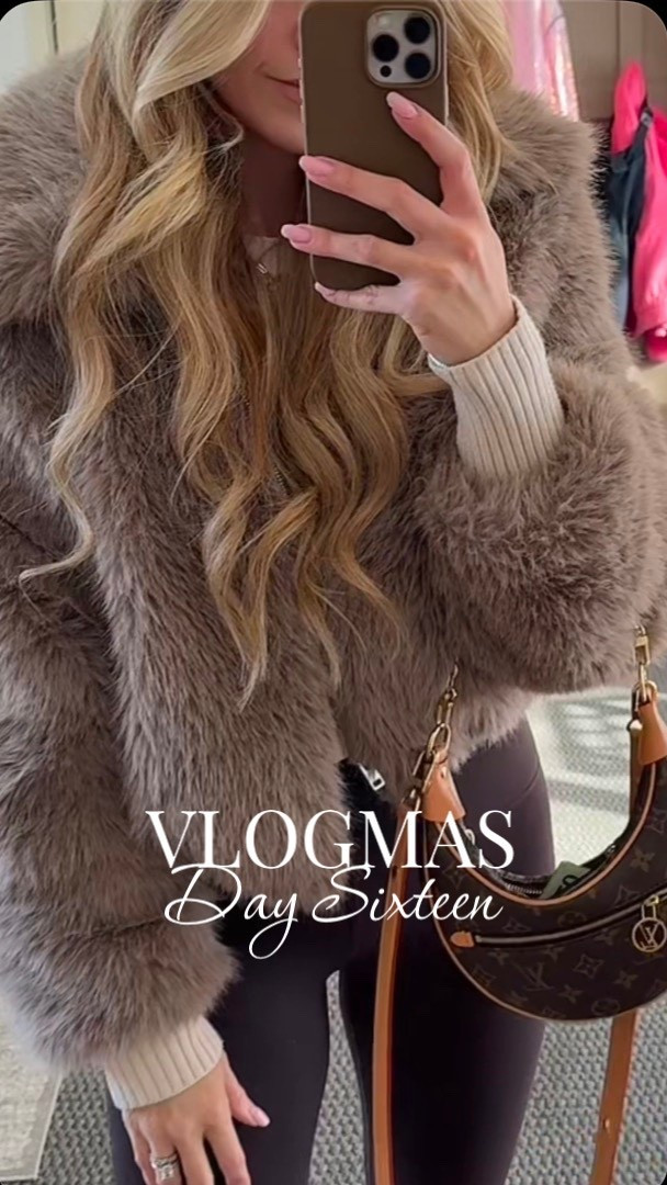 Vlogmas day in my life ditl morning vlog vibration plate red light therapy girl Santa Christmas outfit winter outfit ootd fur coat builder gel nails at home 

#LTKmorningroutine #LTKdayinmylife #LTKselfcare