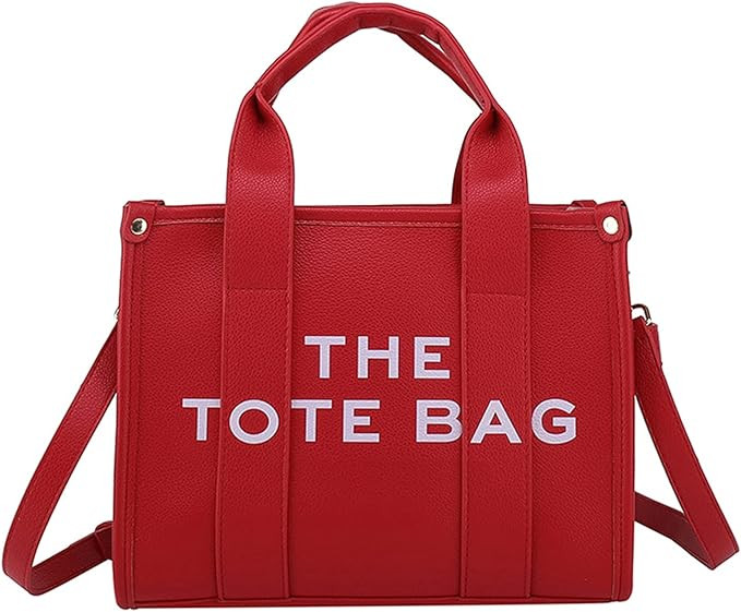 GOVNIK The Tote Bag for Women, Leather Tote Bag with Zipper Sturdy Cute Handbag Tote Purse Crossb... | Amazon (US)