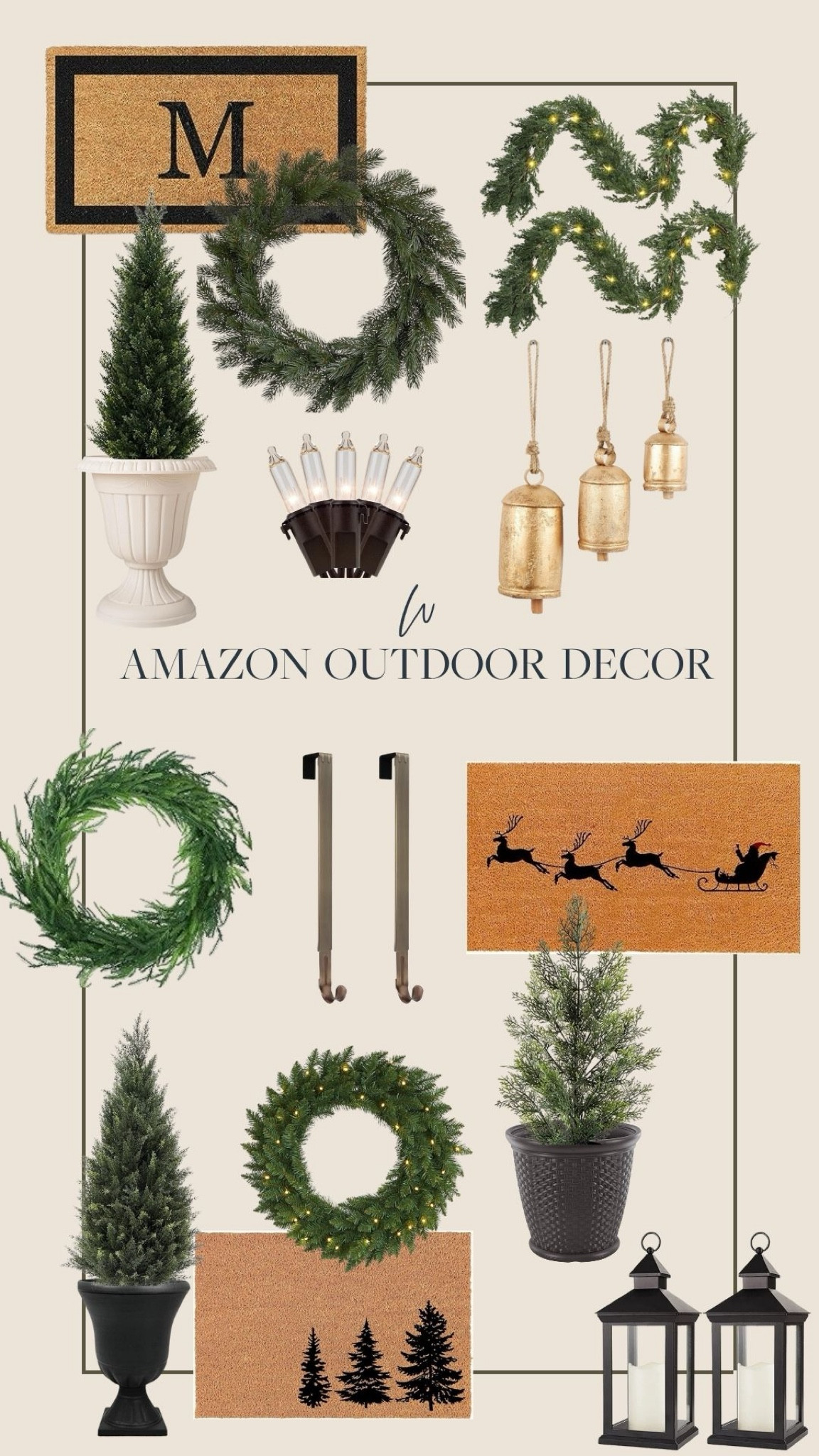 Amazon outdoor decor, outdoor decor, Amazon find, Amazon holiday decor, Amazon Christmas decor, Amazon holiday, Amazon wreath, Amazon door mat, Amazon planter, faux trees, porch decor, front porch ideas, decorating, outdoor decor 

#LTKSeasonal #LTKhome #LTKHoliday