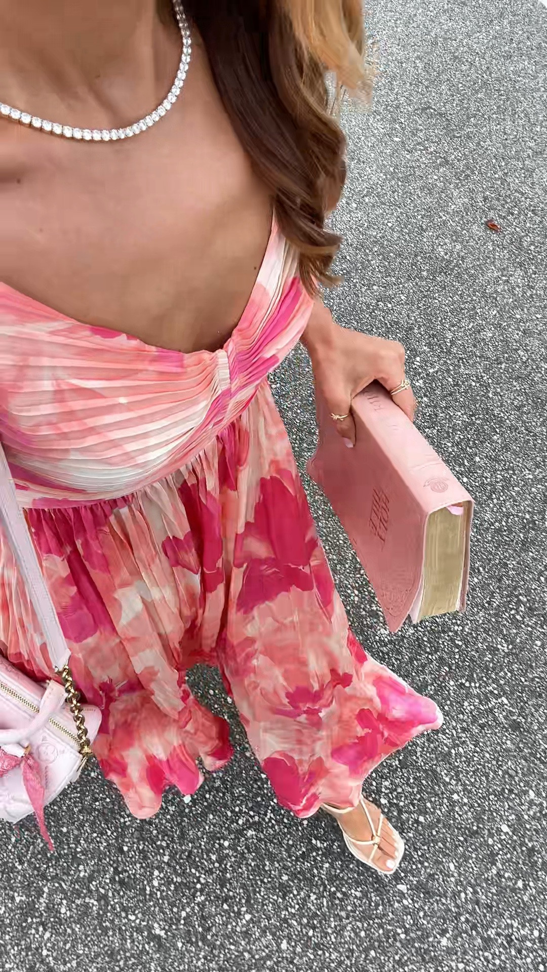 My church outfit of the day. Mother’s Day dress. This dress would be stunning for a wedding event. Summer wedding guest. Spring wedding guest. Destination wedding. Cocktail dress. Dinner date. Party dress. Heels are TTS. My necklace is the 16” option.

#LTKMothersDay #LTKWedding #LTKTravel