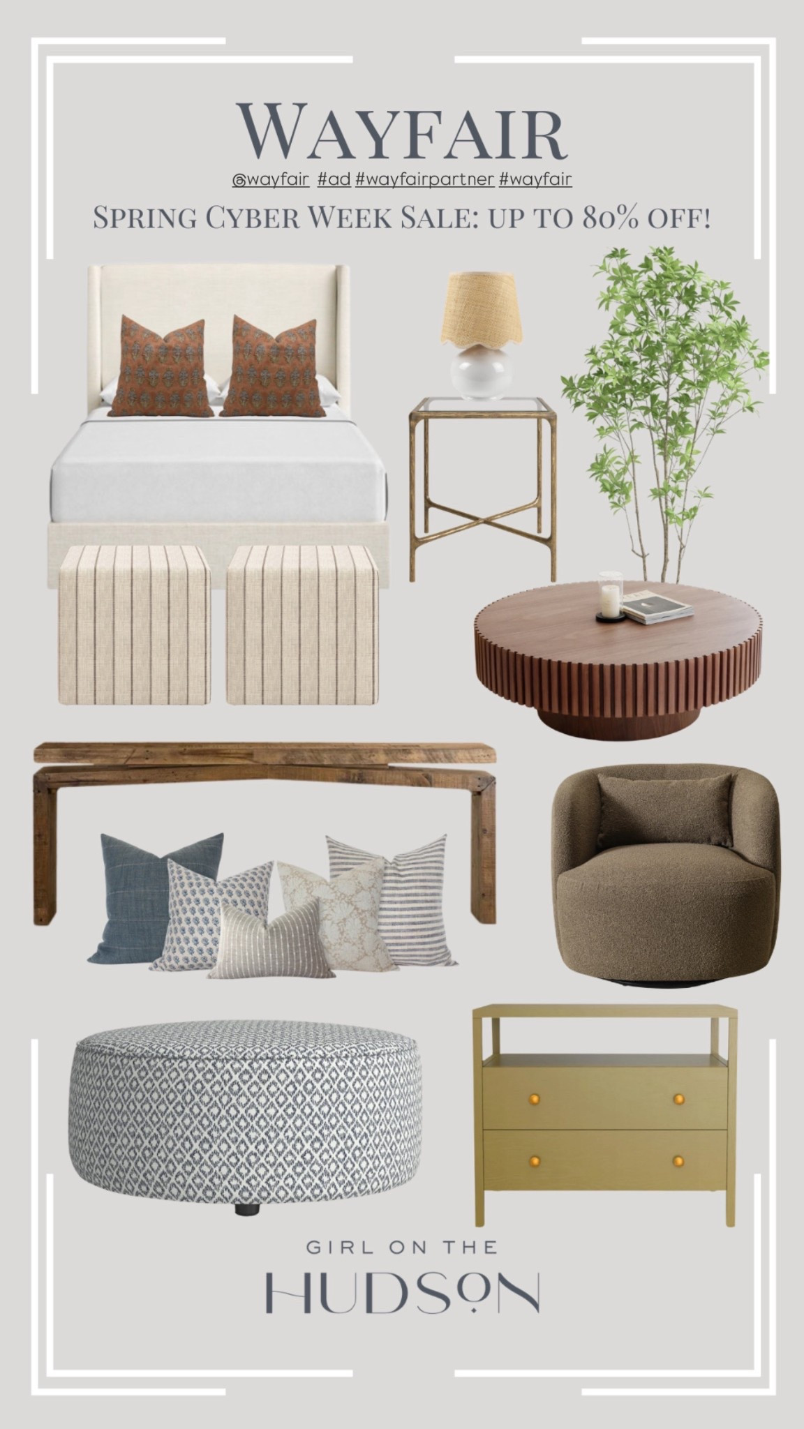 If you’re looking to refresh your home for spring, here are some gorgeous new finds from @Wayfair that are on sale for Wayfair’s Spring Cyber Week sale!!! 

#ad #wayfairpartner #wayfair

#LTKSaleAlert #LTKHome #LTKSeasonal