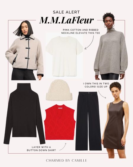 M.M.LaFleur sale - save up to 70% on high-quality wardrobe staples including cashmere and vegan

#LTKSeasonal #LTKGiftGuide #LTKCyberWeek