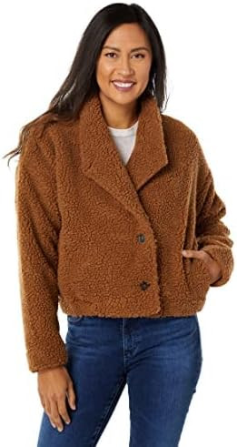 Amazon.com: Saltwater Luxe Winter Long Sleeve Sherpa Jacket : Clothing, Shoes & Jewelry | Amazon (US)