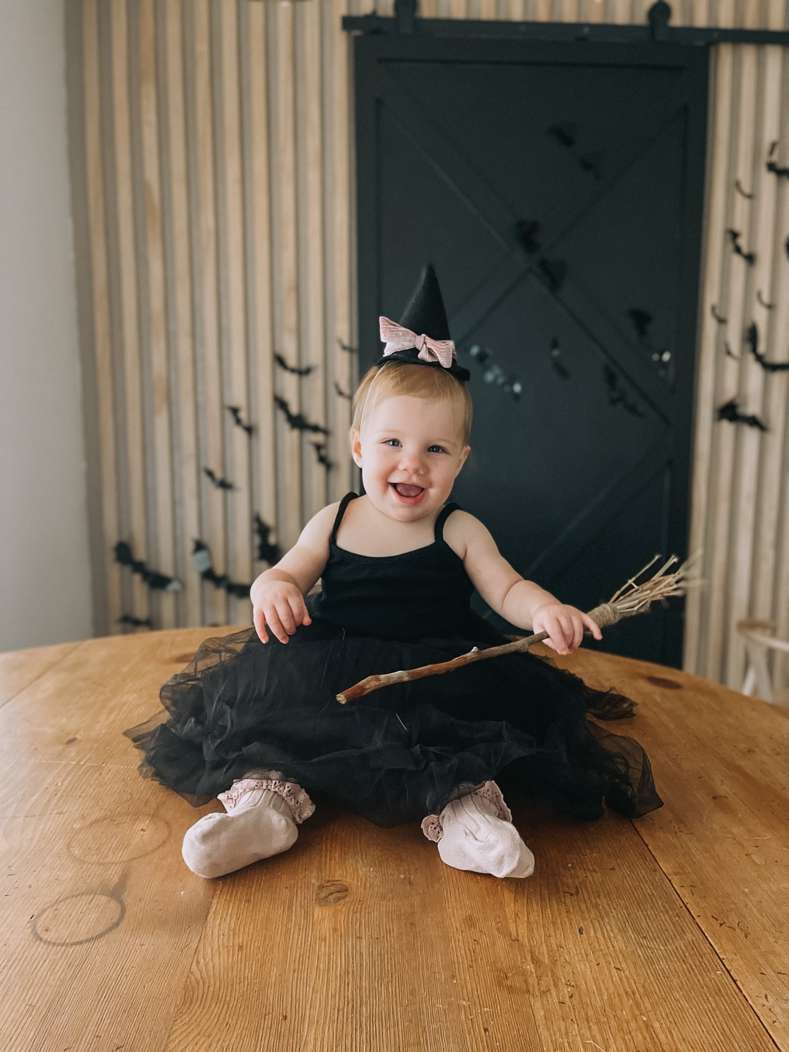 Baby witch costume for Halloween! Check out my DIY hat and broom tutorial on Instagram.
#halloween #babycostume #witch #amazon #neutralhalloween #neutralbaby

#LTKkids #LTKstyletip #LTKbaby