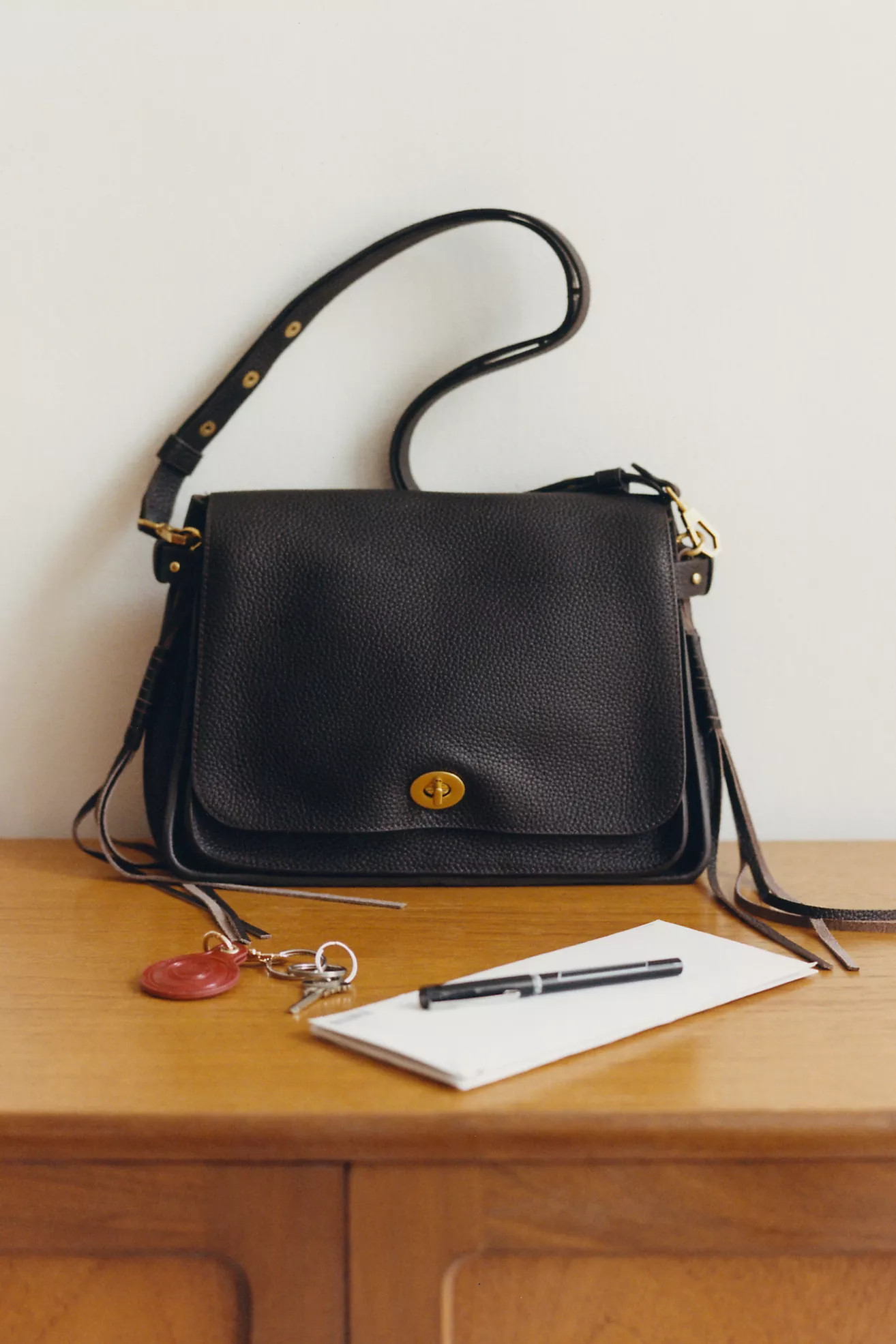 Porter Large Leather Bag | Anthropologie (US)