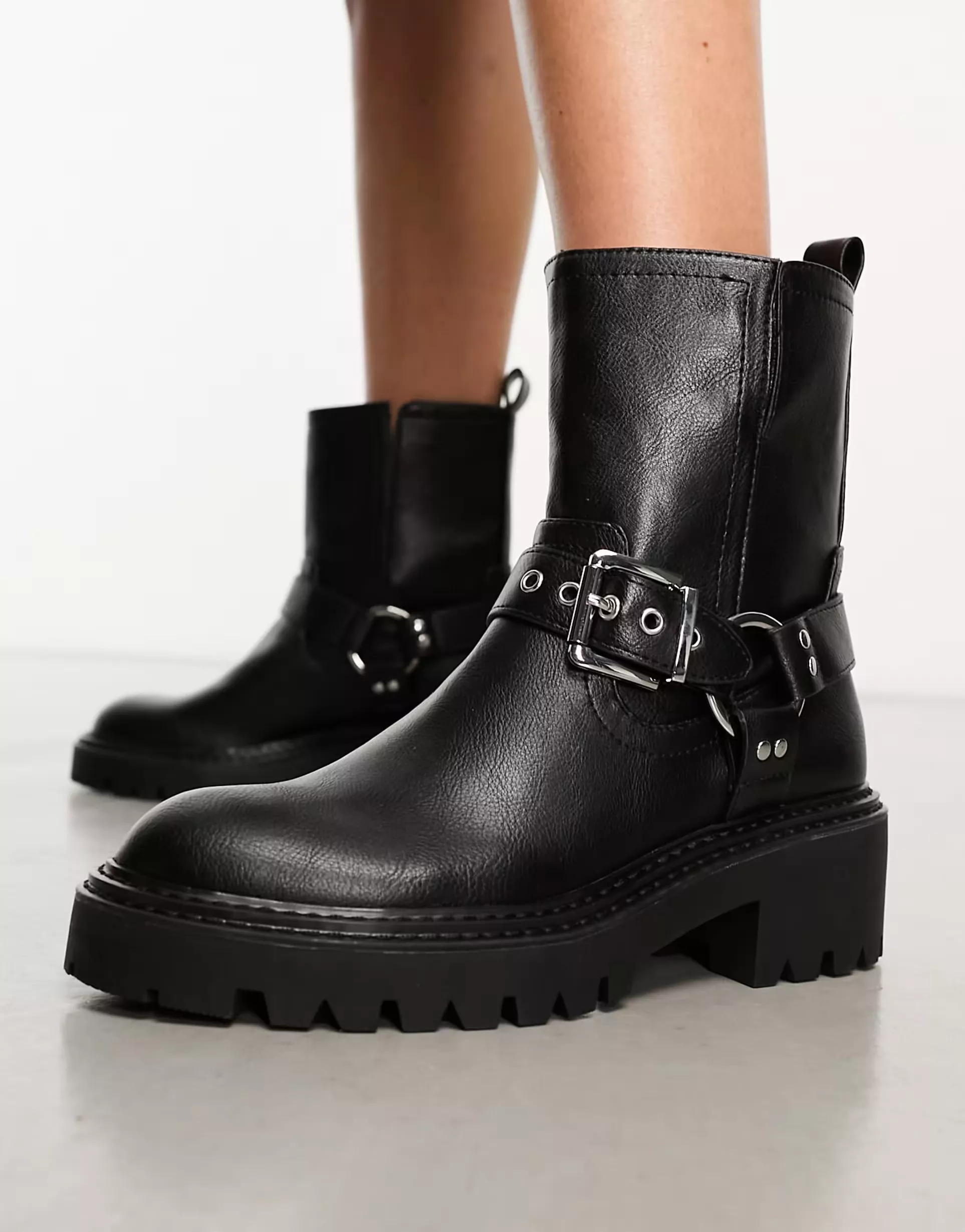 Topshop america 2024 biker boots