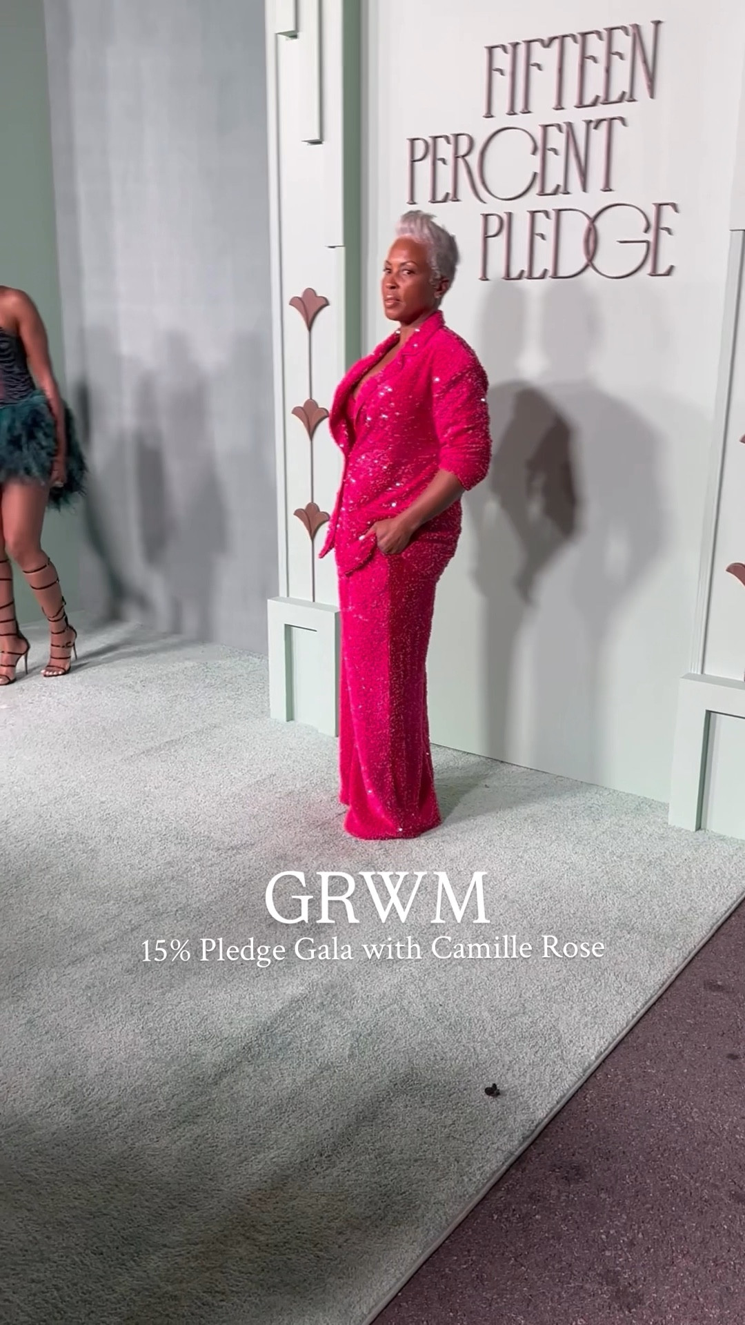 Camille Rose got Gracie all the way together for the @15percentpledge Gala in LA ✨

@camillerosenaturals gives my gray hair moisture, shine, and definition without the oily feel — because we love healthy-looking silver over here. Mmmmk?! 

 Products featured:
Batana Balm
Batana Oil

have you tried their products?? Let me know in the comments!

Special thanks to @janell_stephens for a seat at your table 🥹💕
•
•
•
#silverhair #grayhairjourney #grwmover50 #midlifebeauty #naturalhaircare #healthyhairroutine #camillerose #protectivestyles

#LTKgrwm #LTKOver40 #LTKselfcare