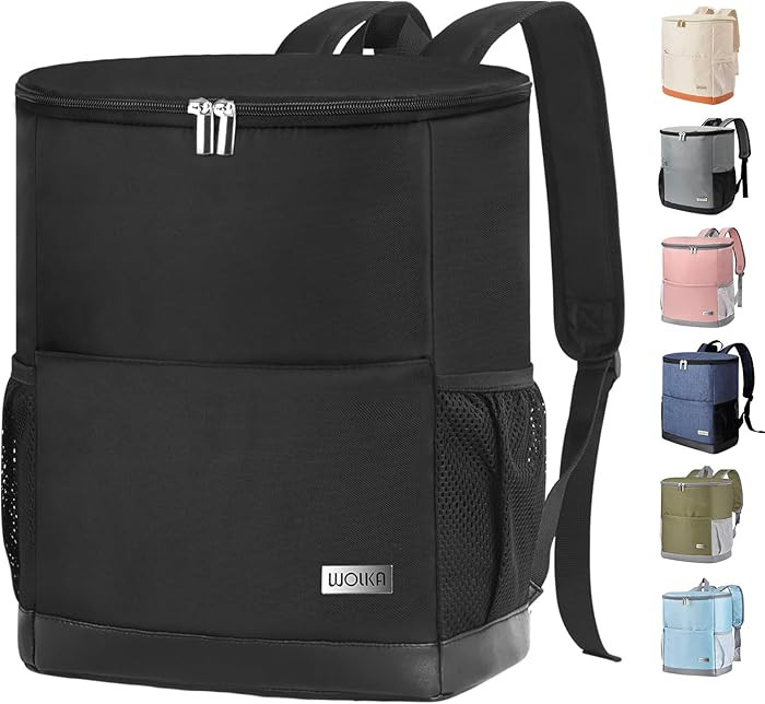 Insulated Cooler Backpack Outdoor - Leak Proof Backpack Cooler 30 Cans, Waterproof Lightweight Co... | Amazon (US)
