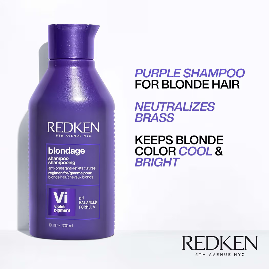 Redken Blondage Purple Shampoo For Blonde, Bleached or Highlighted Hair | Amazon (US)