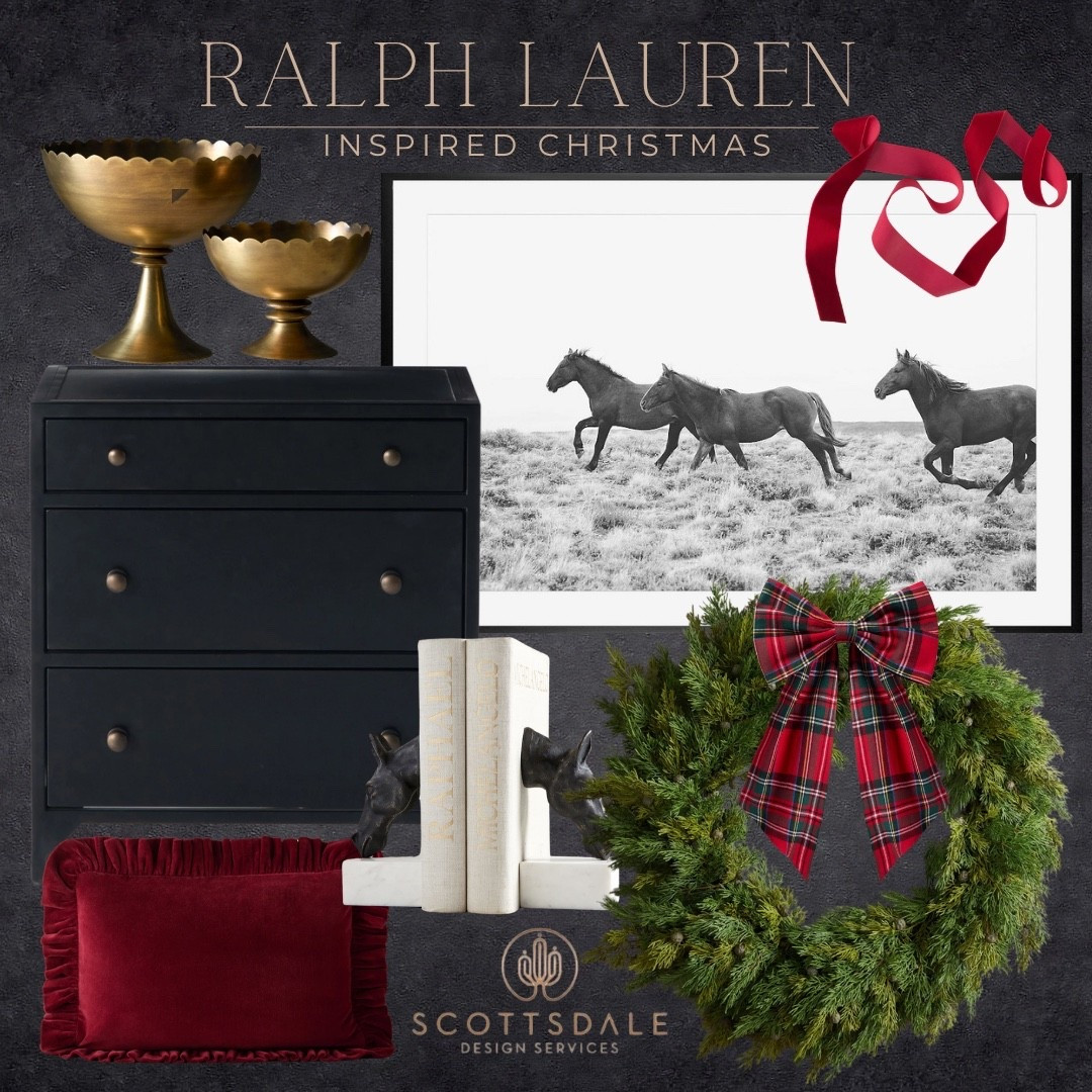 Ralph Lauren Inspired Christmas🖤🎄

#LTKHoliday #LTKSeasonal #LTKHome