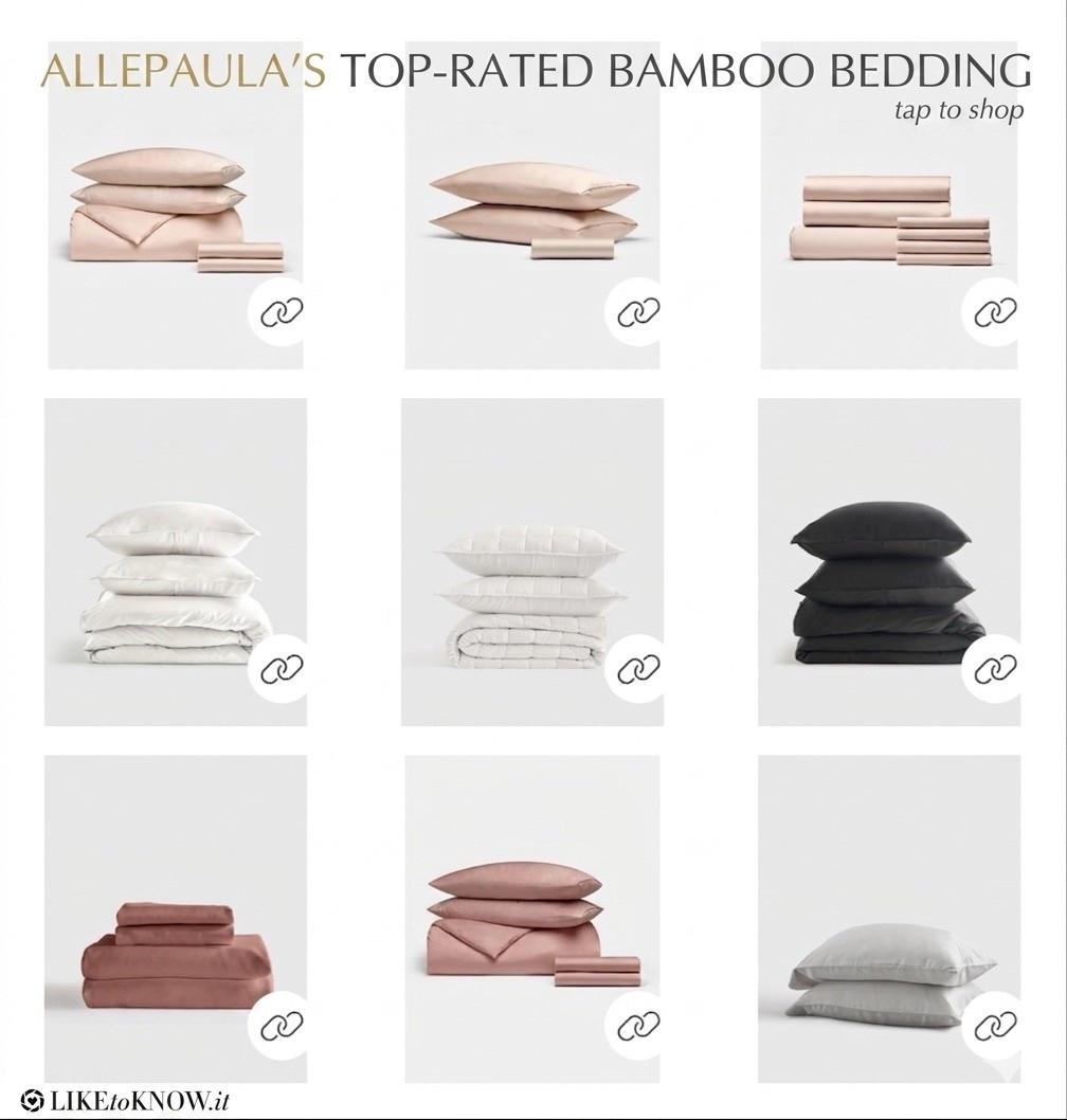Top Rated Bamboo Bedding

#LTKHome #LTKdayinmylife #LTKselfcare