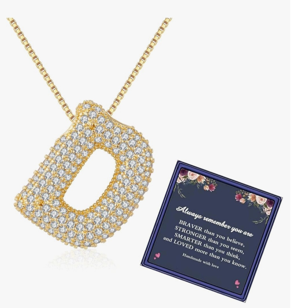 Bubble Letter Necklace 

#LTKFindsUnder50 #LTKU #LTKGiftGuide