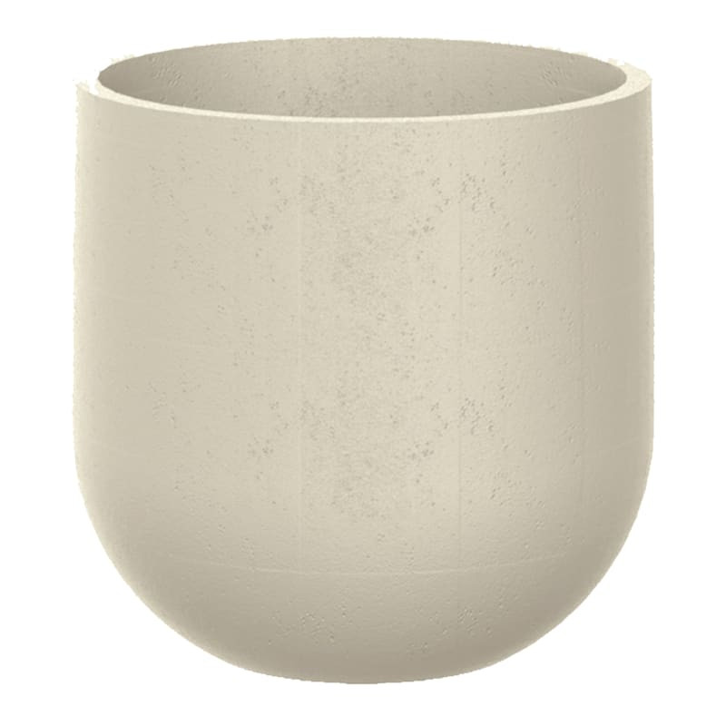 Japi Rustic Sandstone Cask Outdoor Planter, Medium | At Home