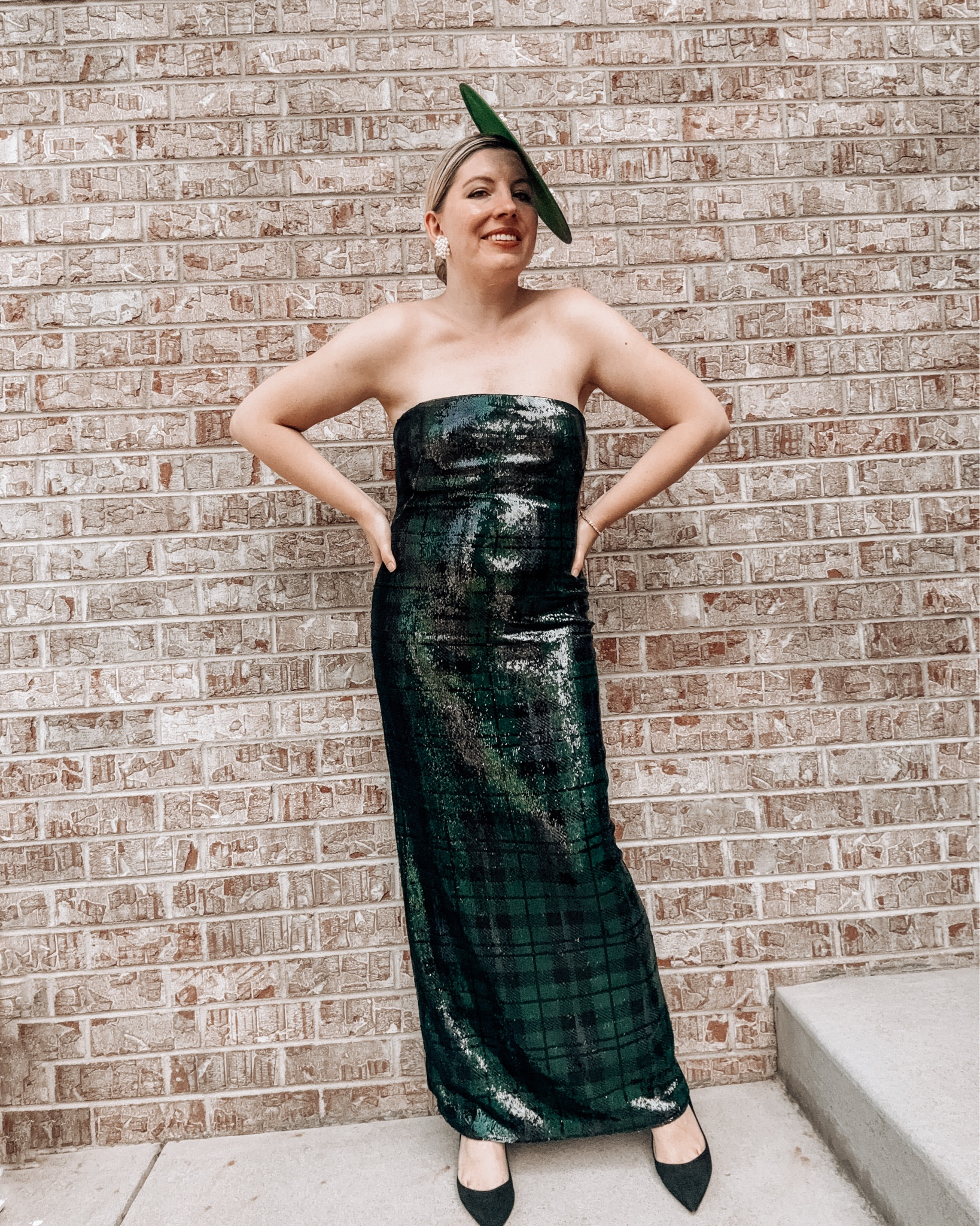 Polo Holiday - Look 6
A curated style series

#RTRPartner
Tartan is cool. Sequins are cool. But both, though??? The coolest. Channeling classic holiday glam today with this epic gown (that is rent-able, BTW!) I love the combo of a traditional pattern with the glam sequins. Such a compliment magnet, IRL.

Plus - how about this hat?! 😍 

Everything is linked for you so that you can get the look!

Dress - Lauren Ralph Lauren 
Hat - linked
Shoes -Jimmy Choo
Earrings- Lele Sadoughi 
Ring -Stella & Dot?

#LTKTall #LTKSeasonal #LTKHoliday