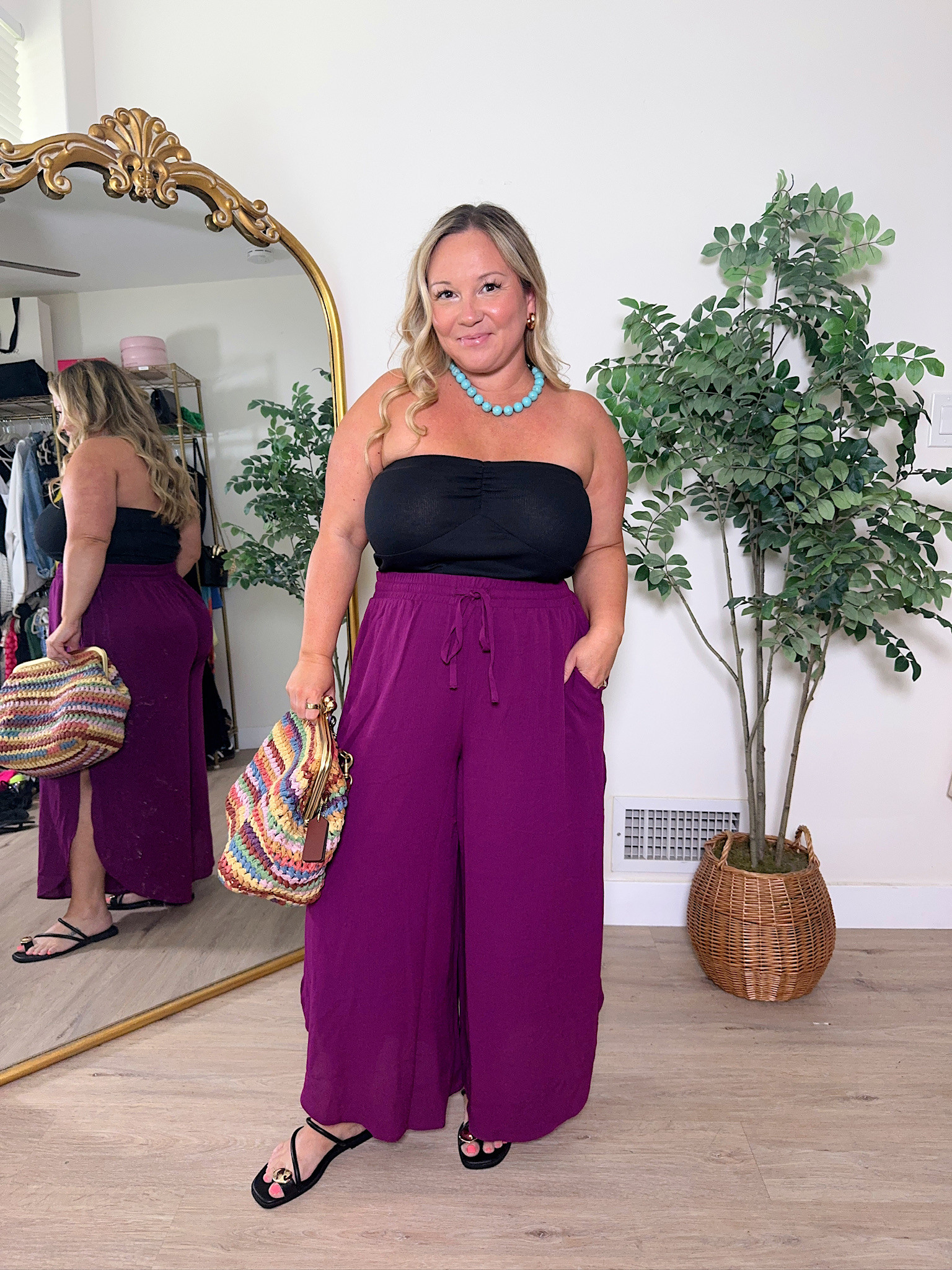 Another outfit from Torrid — so many cute things for Summer right now!!

Wearing a 00/10 in both🫶



Summer outfits, drawstring pants, tube top, mid size, petite, seasonal, shelli enright, stylenright 

 #LTKootd #LTKSeasonal