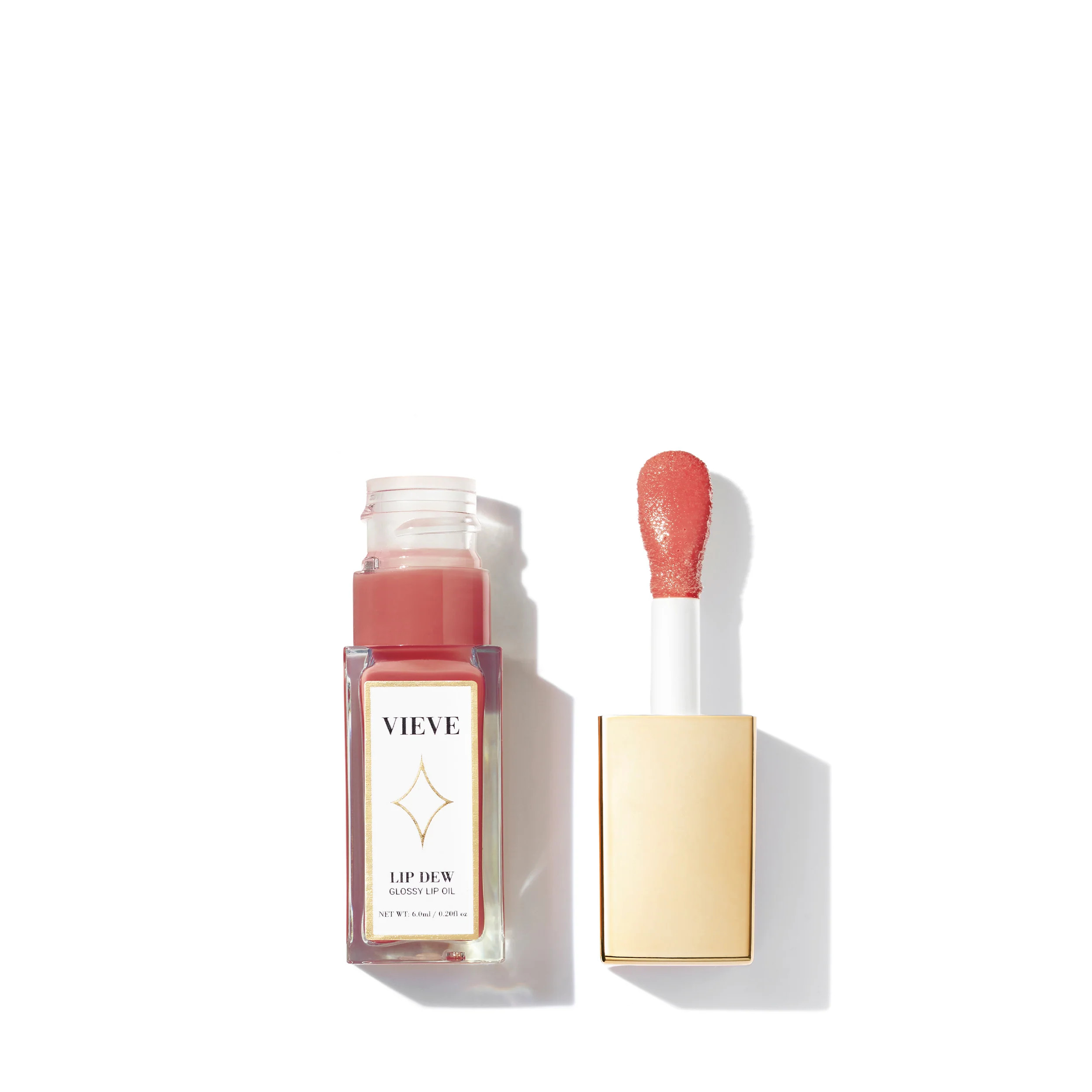 Lip Dew in Rosa | Moisturising lip gloss| VIEVE | VIEVE