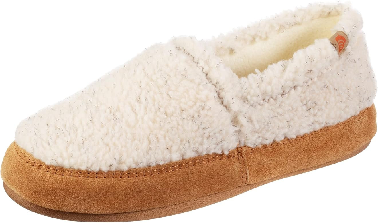 Acorn Women’s Moc Slippers with Comfortable Cloud-Like Feel, Soft and Cozy Uppers and Non-Slip ... | Amazon (US)