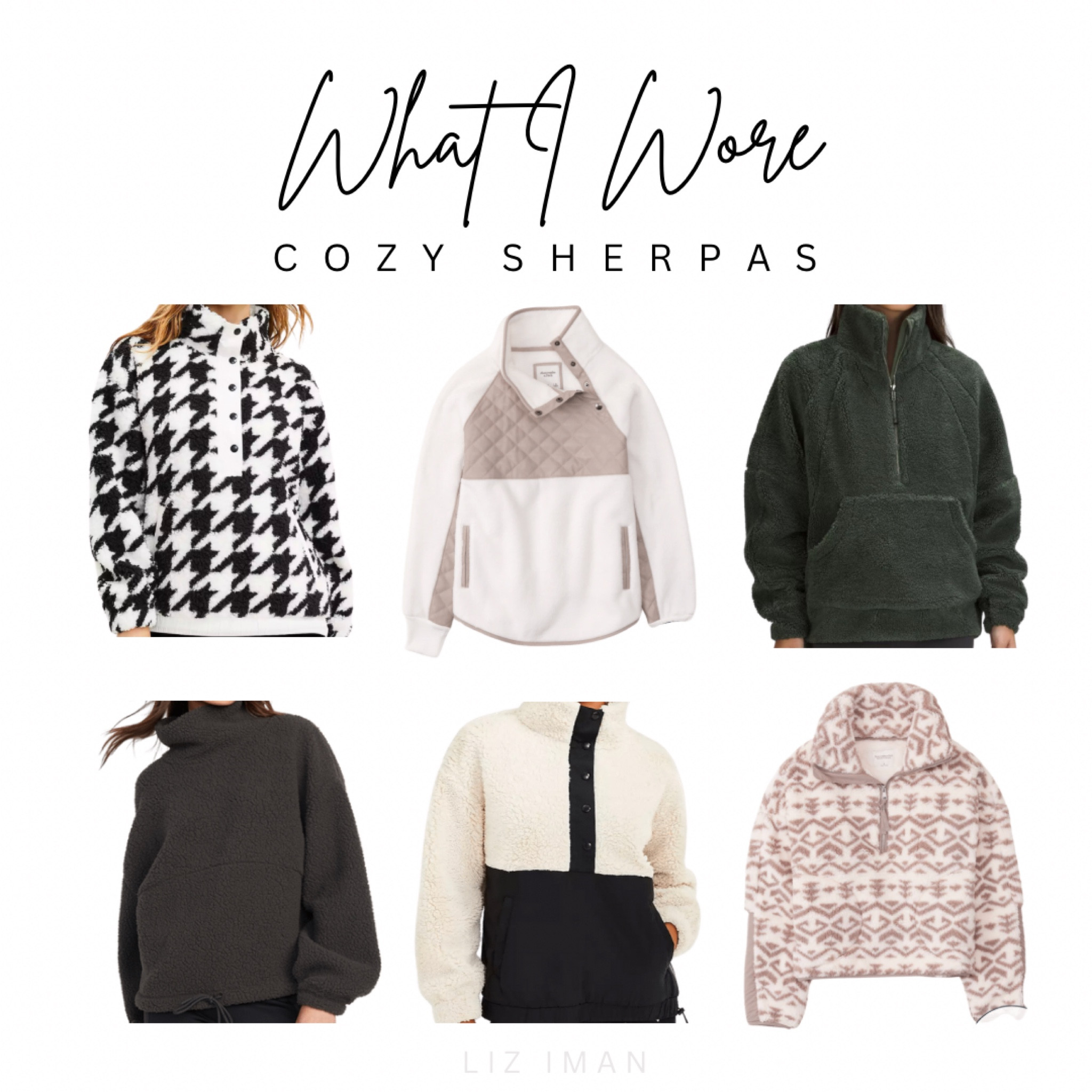 The coziest winter staple: Sherpa Pullovers and they are all on SALE!!

#LTKSeasonal #LTKsalealert #LTKstyletip