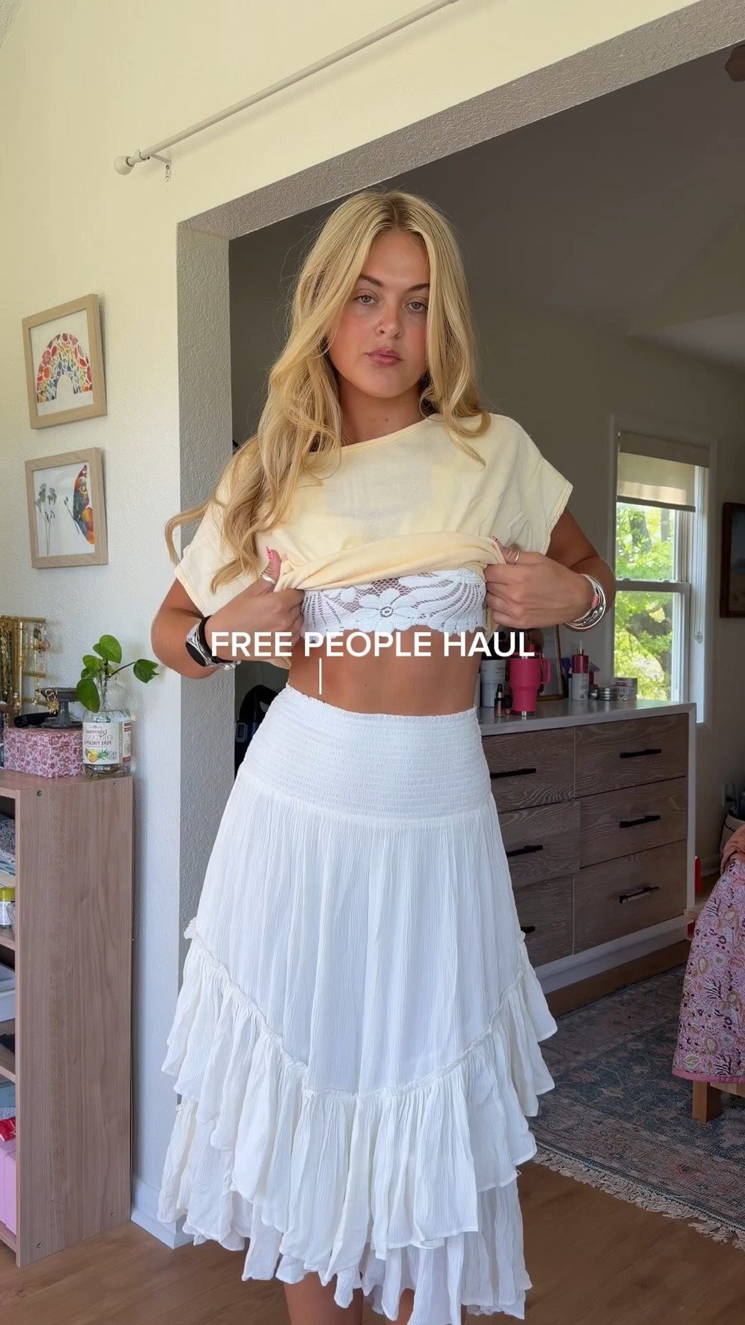 Free people haul 🫶🏼⭐️🌈 

#LTKgrwm #LTKootd #LTKdayinmylife