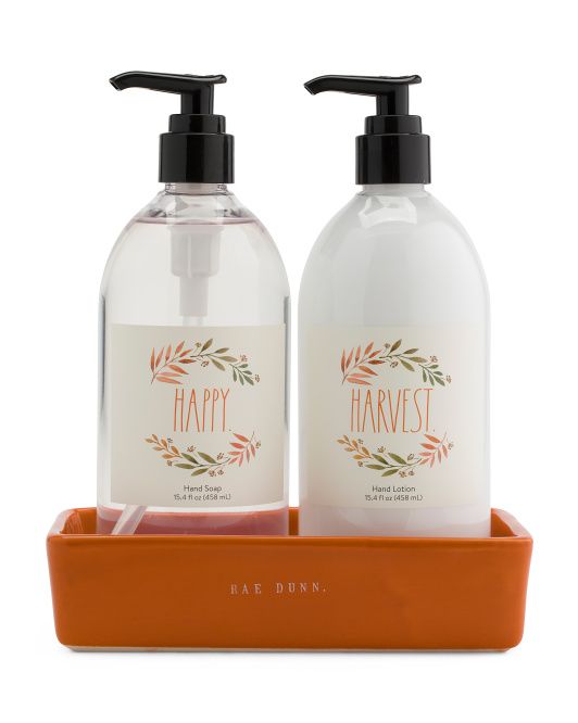 15.4oz Happy Harvest Scented Hand Soap And Lotion Set | TJ Maxx