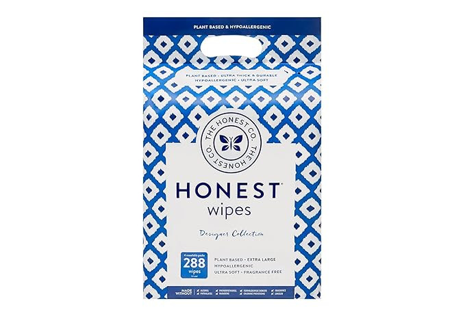 The Honest Company Clean Conscious Wipes | 100% Plant-Based, 99% Water, Baby Wipes | Hypoallergen... | Amazon (US)