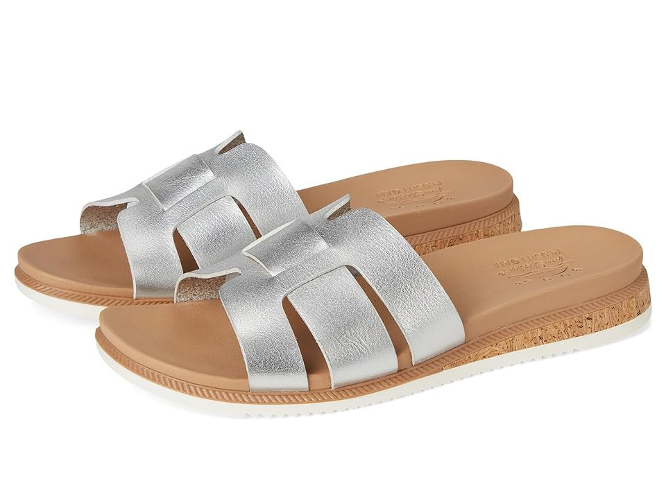 BOBS from SKECHERS Desert Kiss Low - Peak Look Women's Dress Sandals Silver : 5.5 M, Synthetic | Zappos