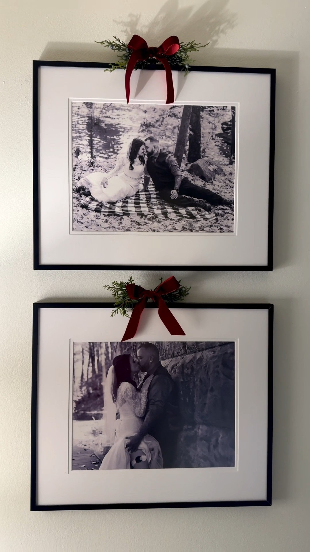 Christmas toppers, greenery toppers, burgundy ribbon, juniper, cedar, Norfolk, floral wire, wire cutters, gallery wall, gallery wall decor 

#LTKHoliday #LTKSeasonal #LTKHome