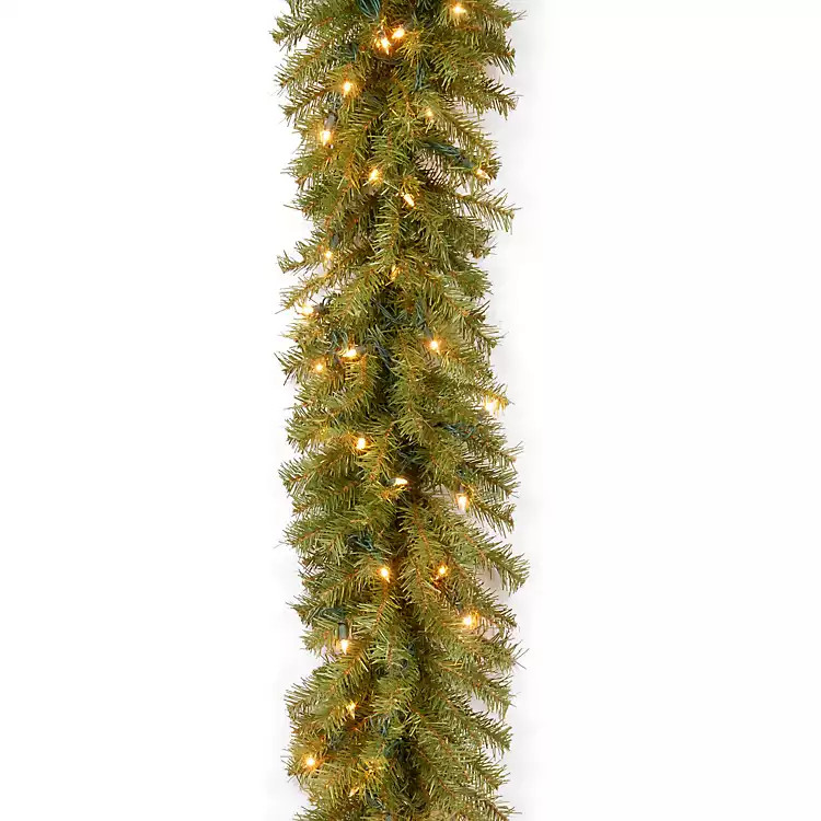 Pre-Lit Norwood Fir Christmas Garland | Kirkland's Home