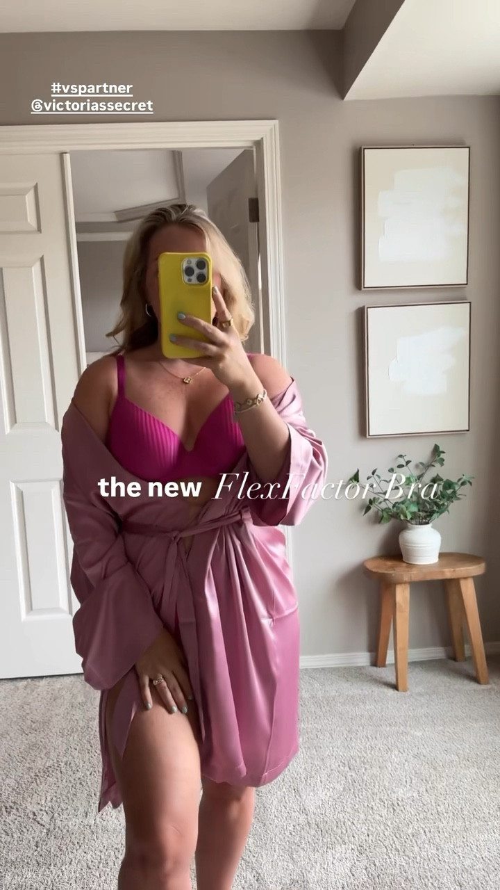 I’m wearing a 38 C in the new FlexFactor Bra. Wireless gel support bra, feels like I’m wearing nothing. 100/10 recommend #VSpartner @victoriasecret

#LTKFindsUnder50 #LTKMidsize #LTKFindsUnder100