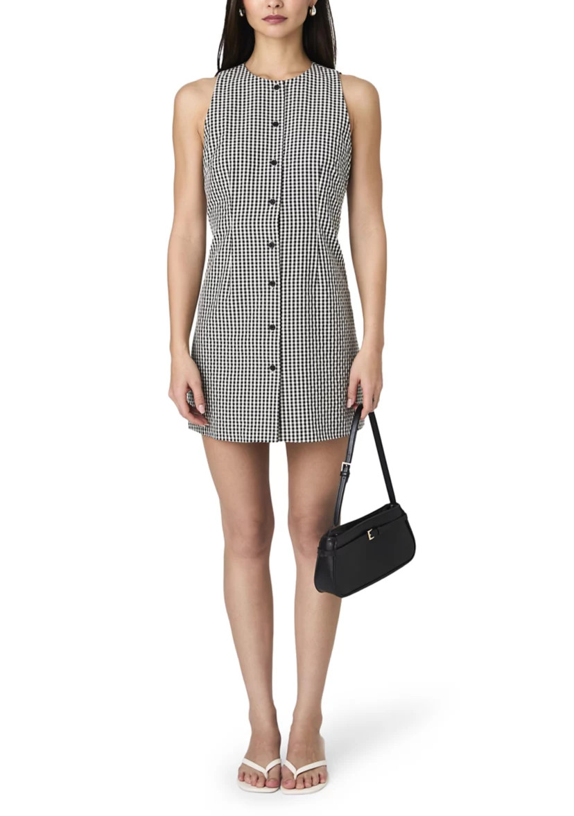 Gingham Mini Dress | Belk