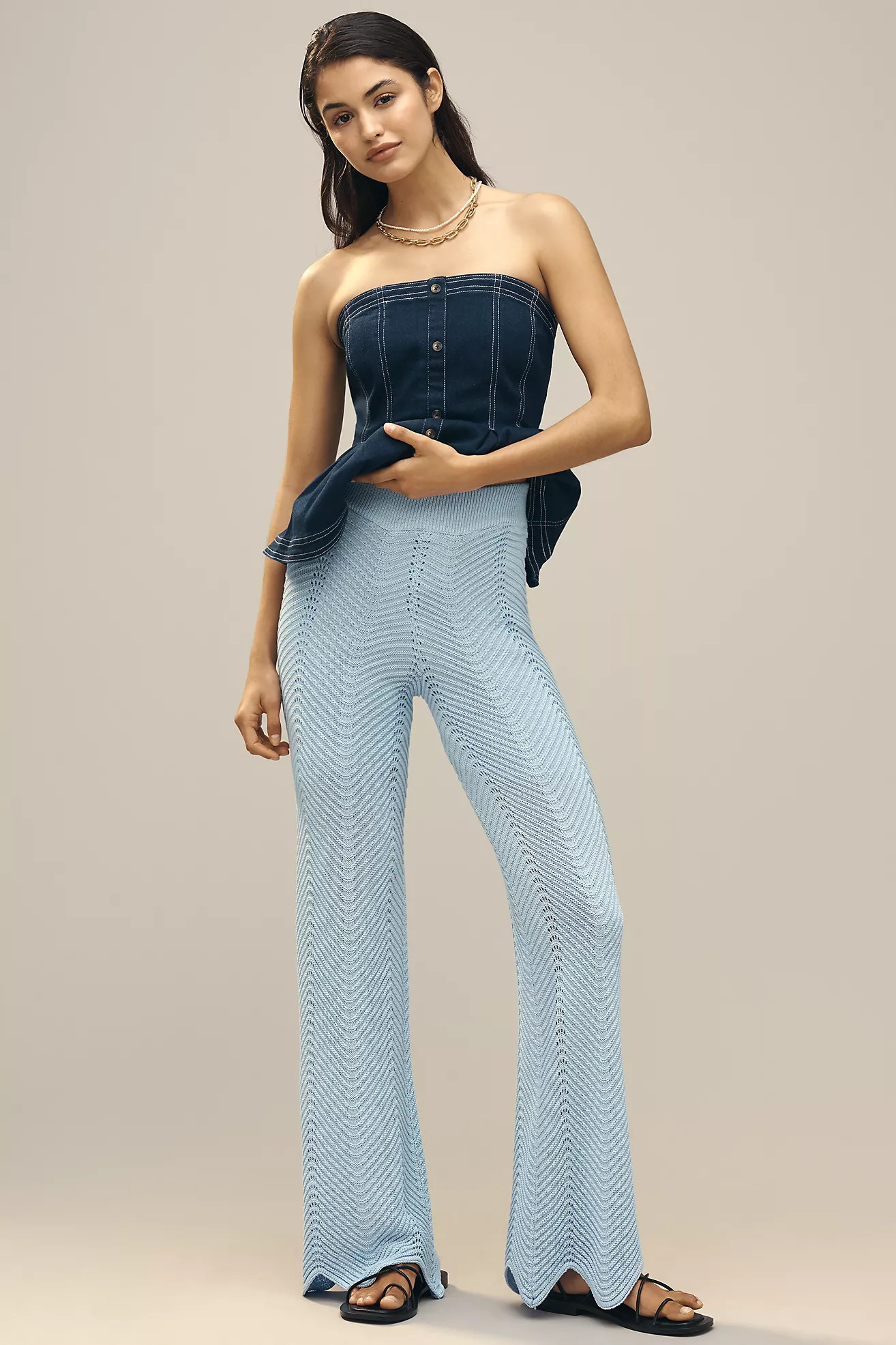 English Factory Crochet Pants | Anthropologie (US)