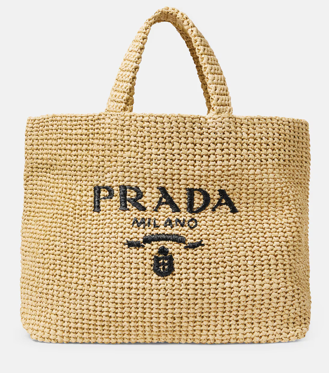 Medium logo raffia tote | Mytheresa (US/CA)