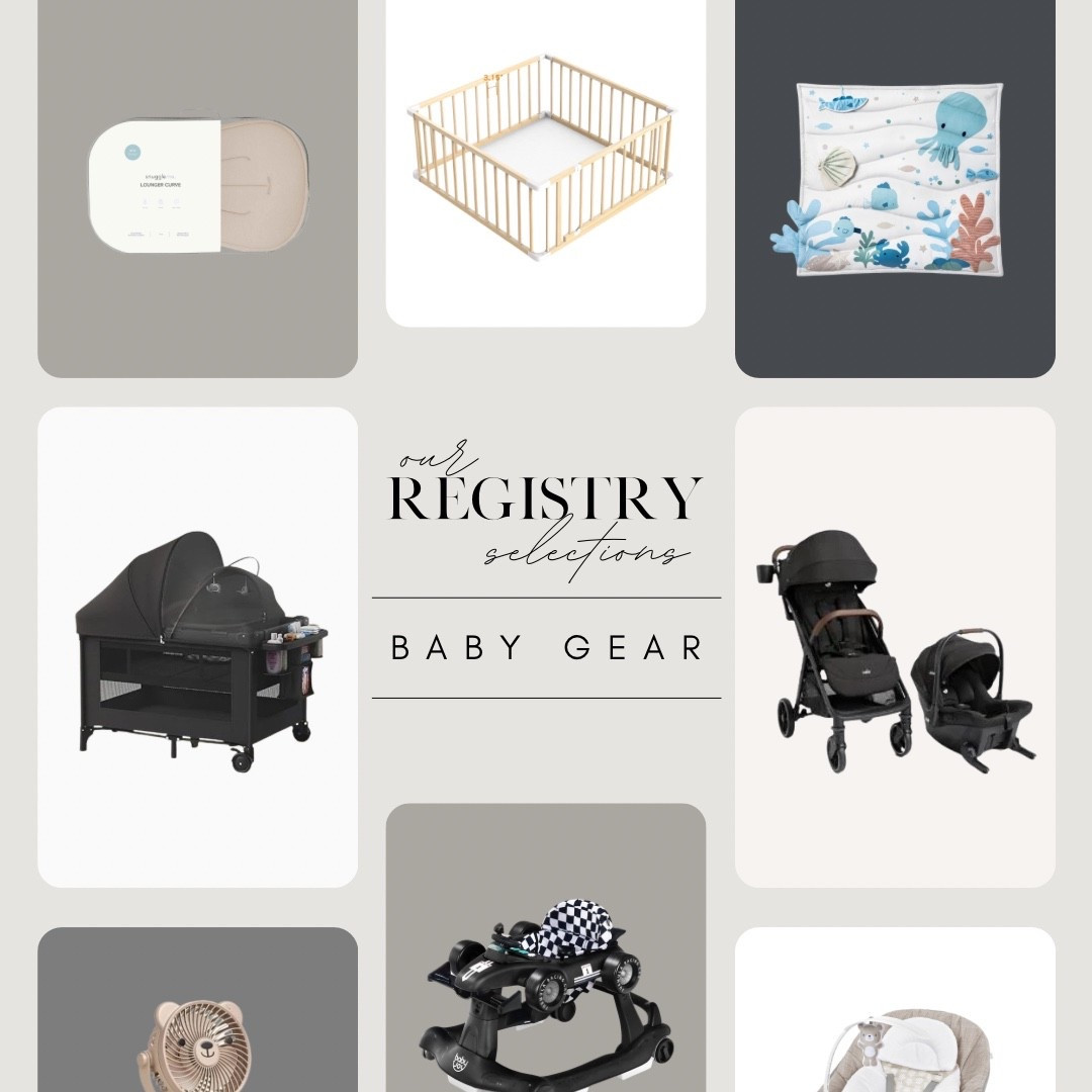 Final baby gear registry selections! 

#LTKBump #LTKBaby #LTKmomlife