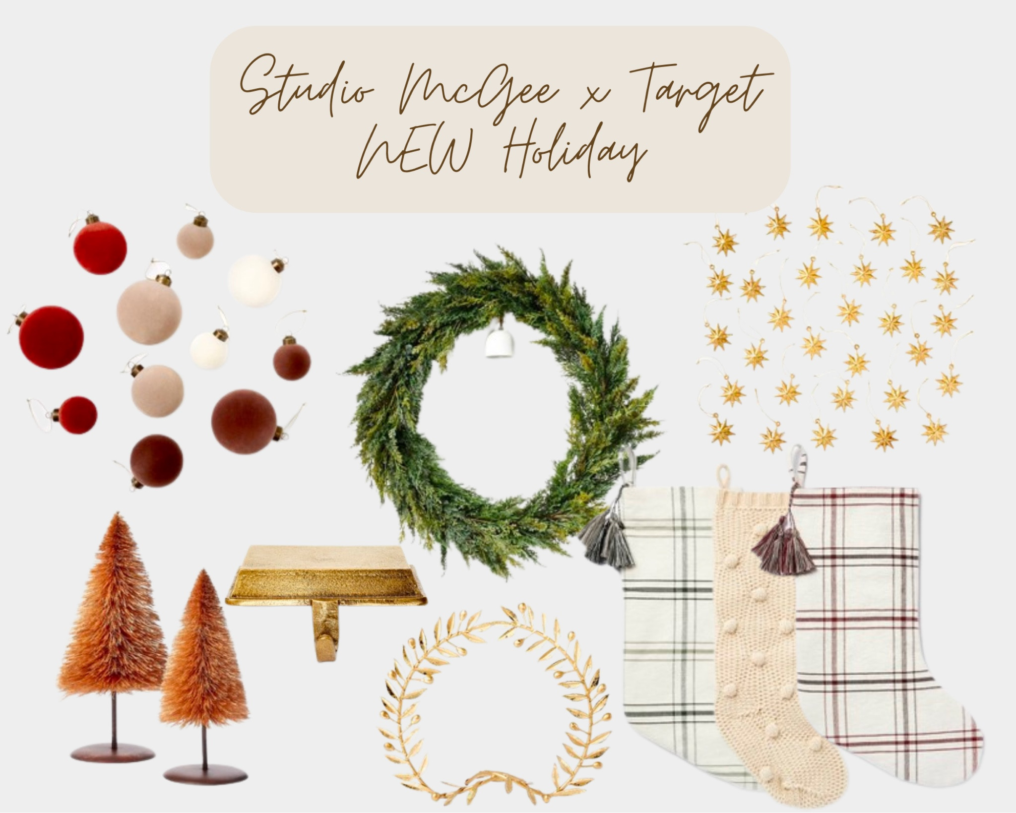 Christmas decor, Studio McGee, Target home

#LTKHoliday #LTKSeasonal #LTKunder100