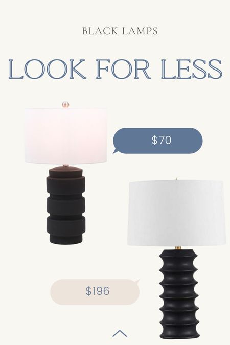   Black Lamps look for less, designer dupe options!

Follow @rachsomp on instagram for daily tips, deals and home inspirations!  

Living room, bedroom, dining room, bathroom, nursery, kitchen, office, entry, furniture, decor, home decor, target, target sale, wayfair, joss and main, kirklands, pottery barn, west elm, crate and barrel, rejuvenation, lighting, chandelier, lamp, area rug, desk, bookshelf, sofa, sectional, chair, dining table, bed, bunk bed, crib, rattan, cane, coastal, modern coastal, modern organic, traditional, southern, arch cabinet, cb2, Anthropologie, black furniture, velvet chair, ottomans, console table, sofa table, tall cabinet, sale alert, magnolia, studio McGee, hearth and hand, tjmaxx, Marshall’s, Homegoods, bungalow, jungalow, world market, Amazon home, throw blanket, toss pillow, throw pillow, area rugs, wool rug, tufted rug, nightstands, artwork, framed art, collection prints, spring decor, loloi, jaipur, faux tree, counter stools, bar stools, dining chairs, dining table, coffee table, side table, nightstands, chest, curtains, curtain rod 

#LTKsalealert #LTKkids #LTKhome