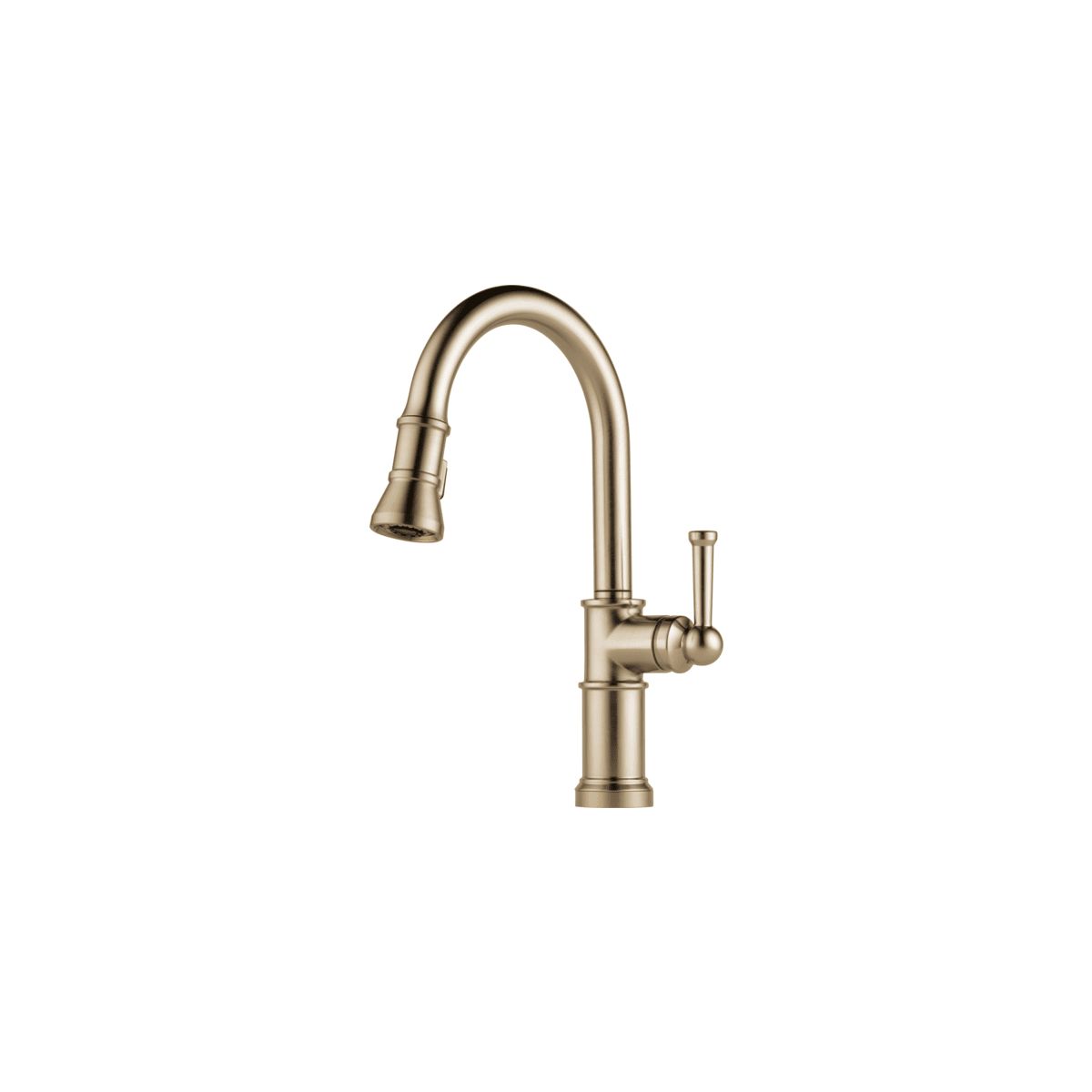 Artesso 1.8 GPM Single Hole Pull Down Kitchen Faucet - Limited Lifetime Warranty | Build.com, Inc.