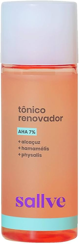 Sallve Tônico Renovador 120Ml - Aha 7% | Amazon (BR)