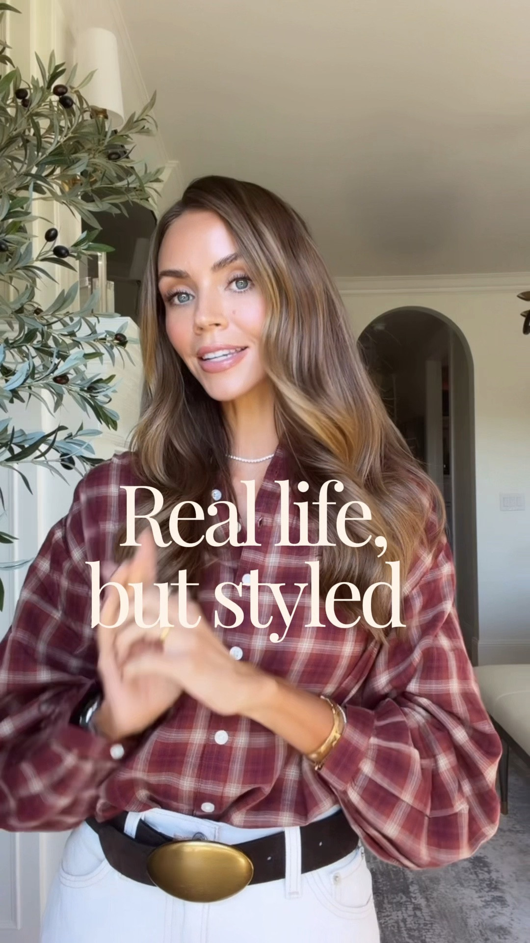 Real Life but Styled — part ✌️
today's real life: parent-teacher conference 📚
proof you don't need a special occasion to get dressed — just real pieces that make the regular stuff feel cute

plaid + white denim + boots = my fall mom uniform 🍂 everything linked in my bio / LTK

what should part 3 be?? drop your real-life moment below 👇

#reallifebutstyled #momstyle #falloutfitinspo #utahmom