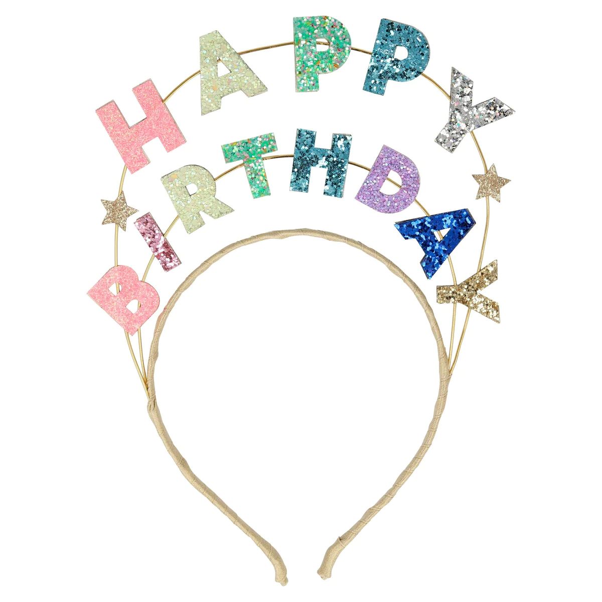 Happy Birthday Glitter Headband | Meri Meri