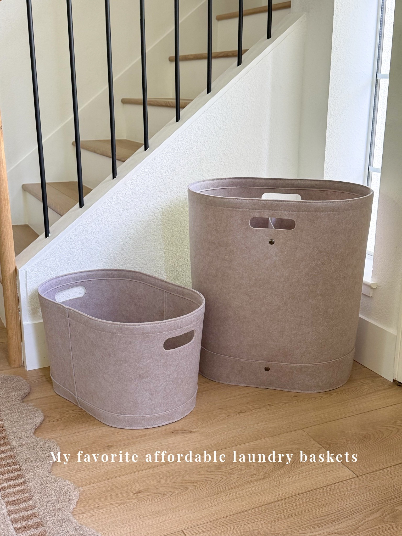 Love this laundry baskets 🧺 

Easy to carry around and holds its shape. On sale now at Target.

#LTKHome #LTKSaleAlert #LTKmomlife