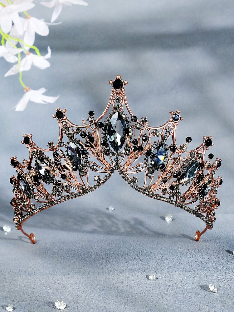 Rhinestone Decor Crown Design Headband | SHEIN