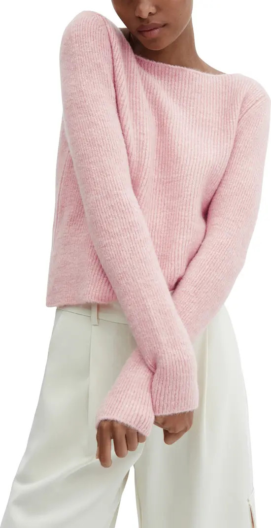 Boat Neck Rib Sweater | Nordstrom