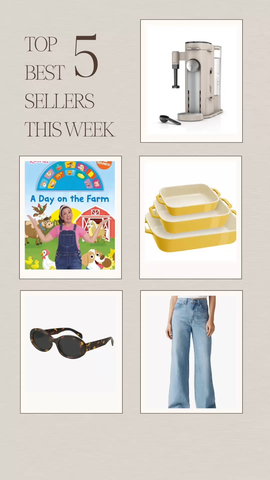 From Trending Jeans on sale to my favorite baking dishes for the holidays- here are the most bought it me this week! 

#LTKMidsize #LTKKids #LTKHome