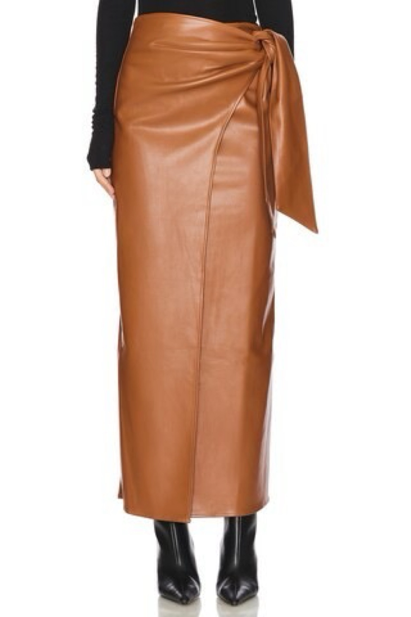 Wrap leather skirt 

#LTKFindsUnder100 #LTKHoliday