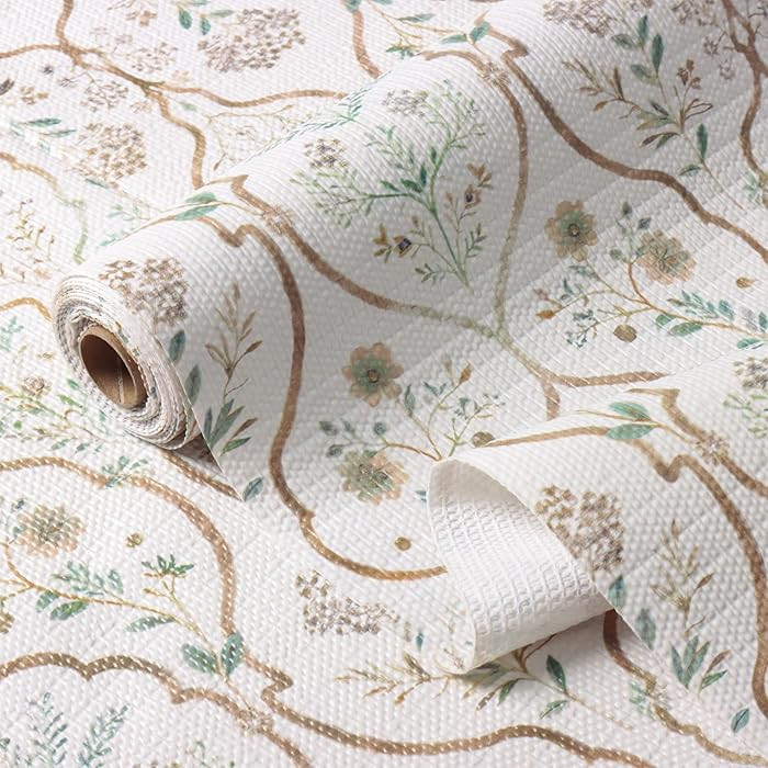 Drawer and Shelf Liner for Kitchen Cabinets Non-Adhesive Drawer Liners Strong Grip Floral Shelf L... | Amazon (US)