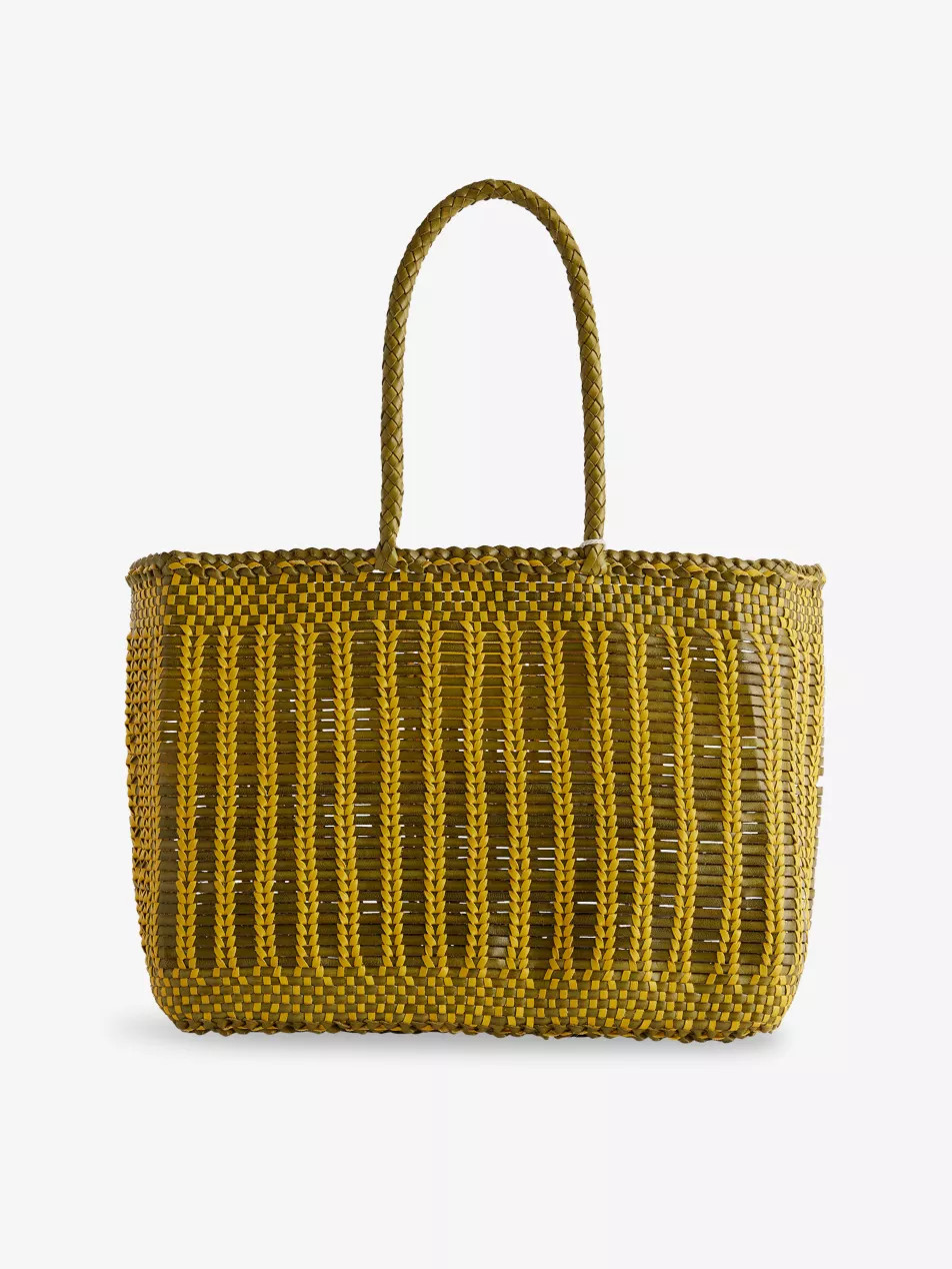 Bali Basket Leather Tote Bag | Selfridges
