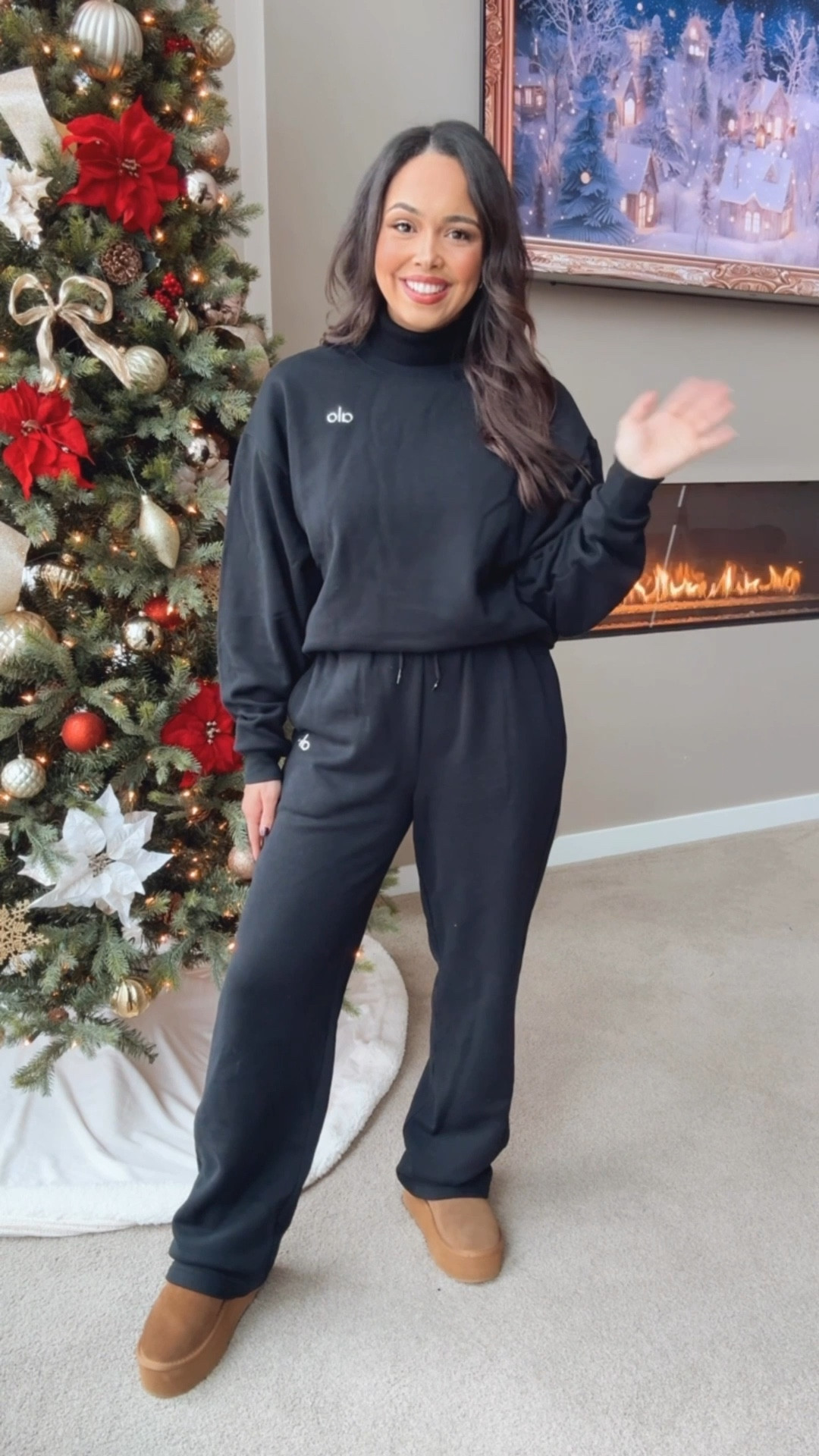 FINAL HOURS for 30% off the BEST SWEATS in the game!! 🖤 Whenever I want the comfort of TRUE sweats, these are my go to! They are a unisex style so they are designed for a boxy & oversized fit! I’ve had this set for over a year and truly these are my most grabbed/most worn sweatshirt & sweatpants! Wearing a size XS in both! 

#LTKHoliday #LTKGiftGuide #LTKActive